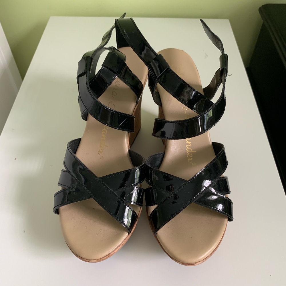Black wedges - Athena Alexander